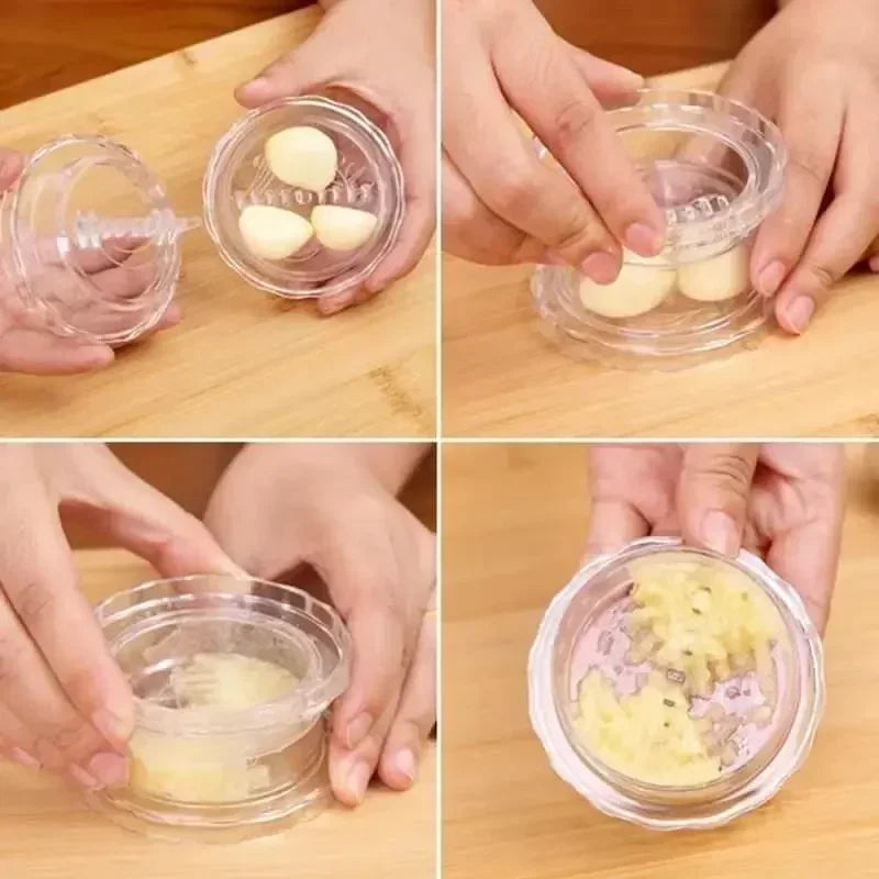 Garlic Crusher Manual Garlic Press Roll Crusher Garlic Ginger Masher New Kitchen Chopper Home Kitchen Gadgets Accessories