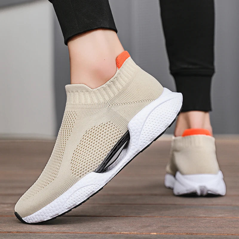 Men's Casual Running Shoes, Male Tennis Sneakers, Luxury Trainer, Race Breathable Shoes, Fashion Loafers