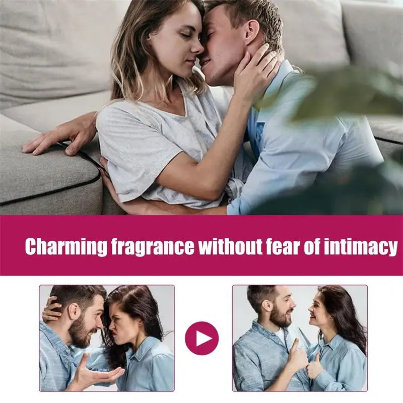 EELHOE 10ml Pink Rollerball Phero Fragrance Long Lasting Scent Portable Body Dating Essential For Man Women Lasting Relationship