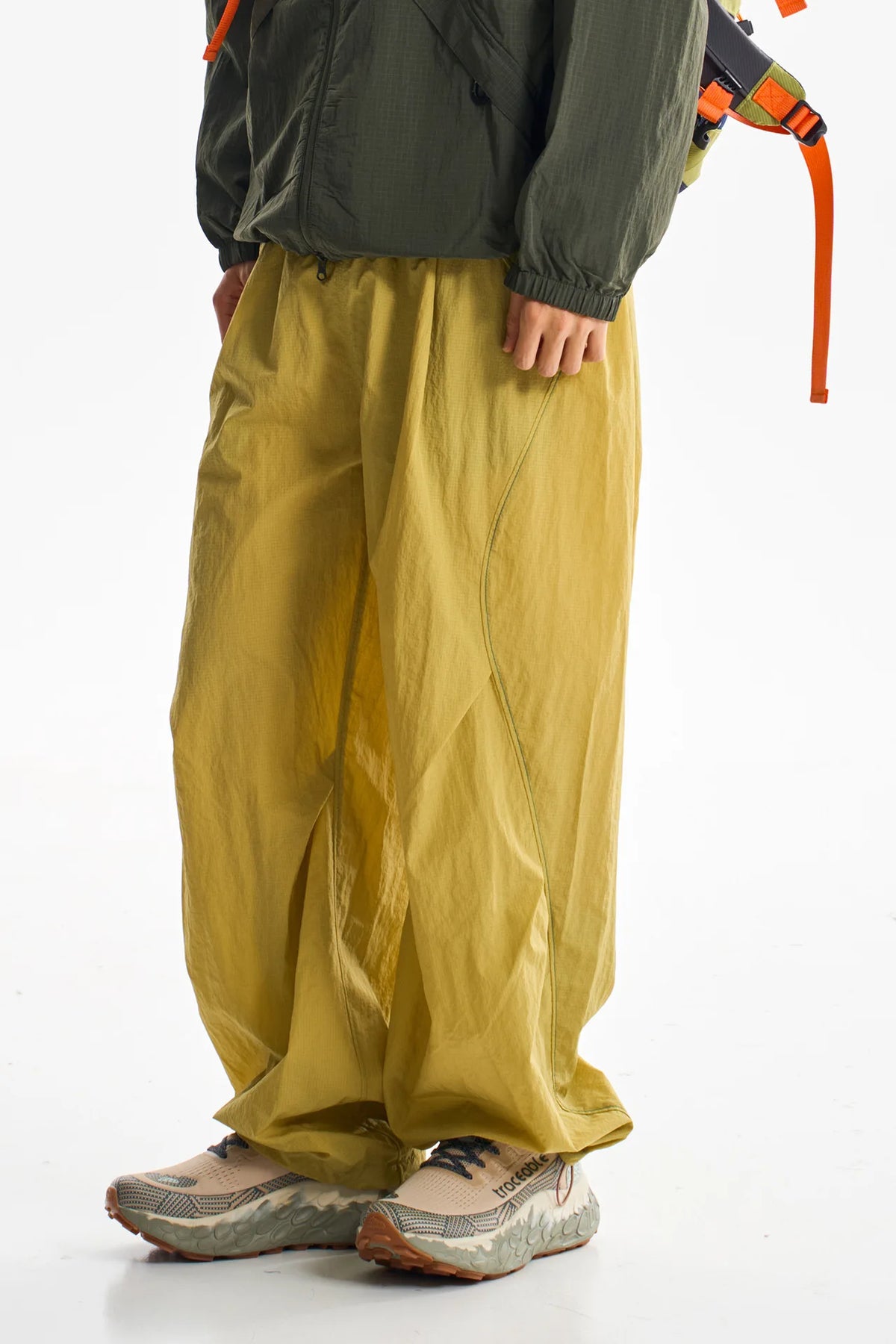 Men Women Outdoor Lightweight Quick Dry Loose Casual Sport Wide Leg Cargo Pant Couple Streetwear Hiking Track Techwear Trousers