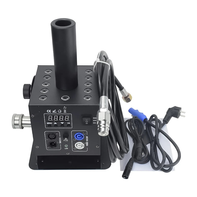Professional Stage Effect Digital DMX Stage Effect Equipment Single Pipe Carbon Dioxide Gas Column Fog Smoke Co2 Jet Machine