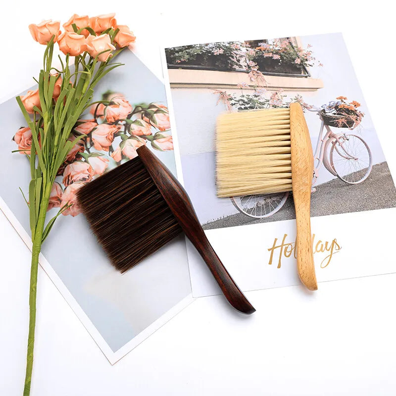 Barbertop Neck Duster Hairdressing Cleaning Brush Hair Brush Remove Soft Brush Salon Stylist Barbershop Tools