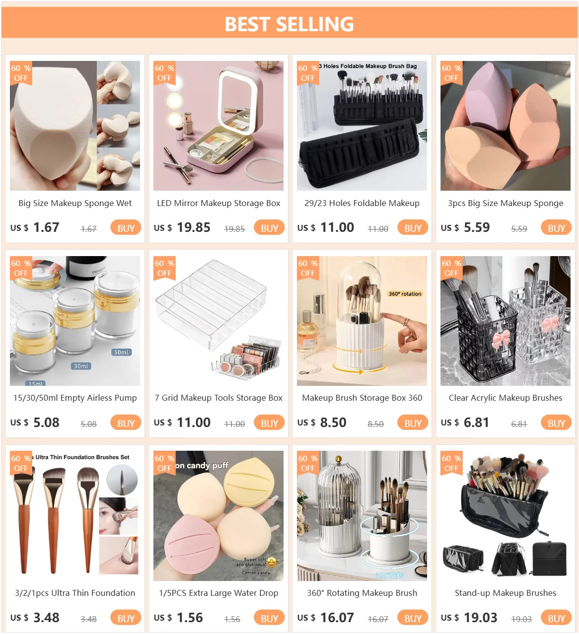 12pcs Makeup Brushes Set Portable Foundation Powder Blending Blush Concealer Synthetic Fiber Bristle Brush Blending Makeup Brush