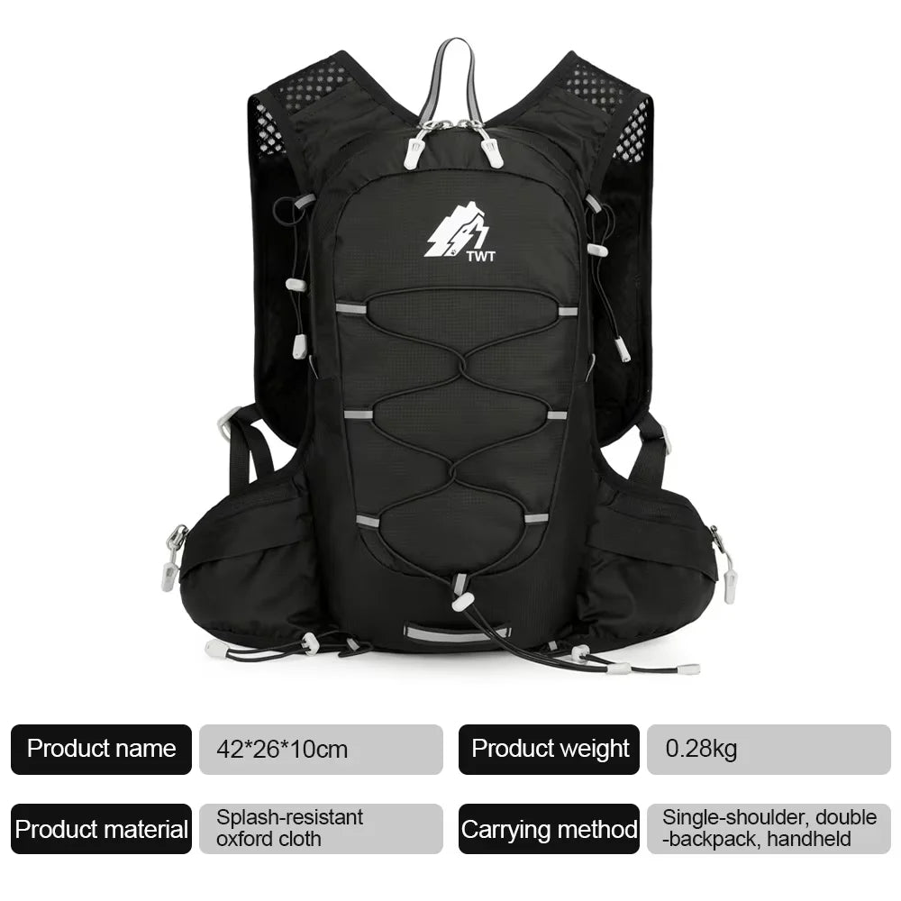 Outdoor Lightweight Backpack 20L Trail Running Backpack Cycling Bag Mountaineering Backpack Hiking Backpack Hydration Backpack