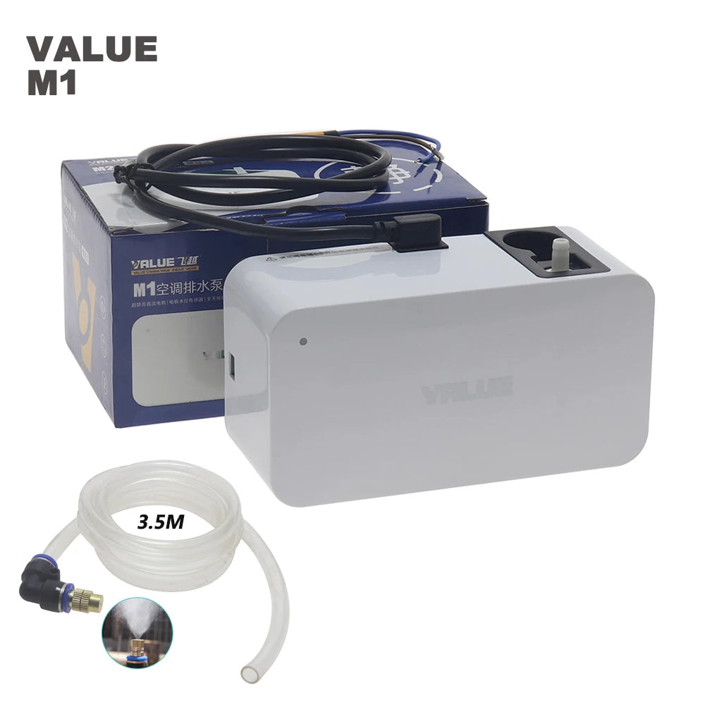 VALUE 100V-240V Air Conditioning Pump Water Pump Home Appliance Air Conditioning Mini Self Priming Water Electric Water Pump