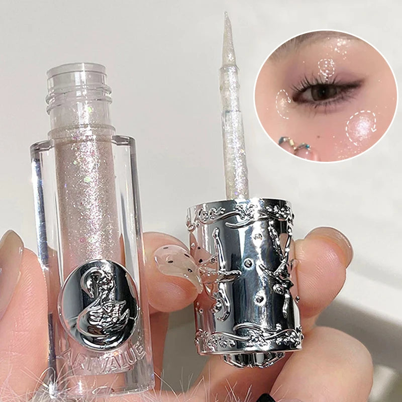 Balletism Liquid Eyeshadow Liquid Fine Shimmer High Light Eyeshadow delicate everything with influencer