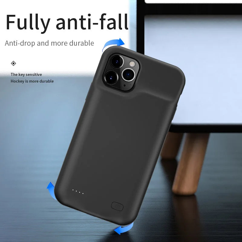 For iphone 14 Pro Max Battery Case For iphone 12 11 Pro Max Smart Power Bank Charger Cover for iPhone XS Max XR 7 8 Plus SE2 SE3