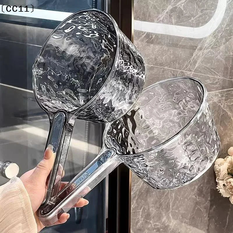 Stainless Steel Water Ladle Pan Pot Thickening Non-stick Suop Pan With Handle Or Plastic Ladle Household Kitchen Gadgets〔CC11〕