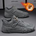 Ankle Boots for Men 2025 Spring Man Casual Sneakers Non Slip Khaki Work Mens Shoe Short Boots Loafers Lace Up Zapatillas Hombre