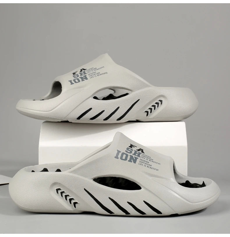 Big Size 48 Summer Massage Slippers For Women Men Indoor Outdoor Shoes Anti-slip Couples Home Bathroom Slides Beach Sandals