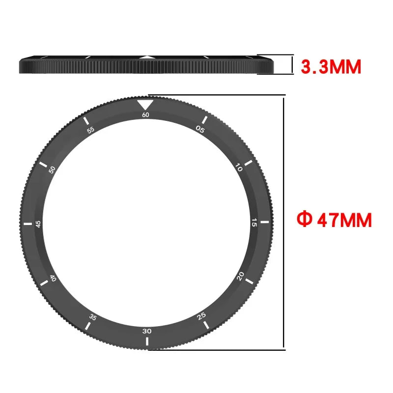 Metal Bezel Ring For Xiaomi Watch S4 S3 Protector with Film Watch Case Cover For Watch Bezel Shell S3 ESIM S4 ESIM Accessories