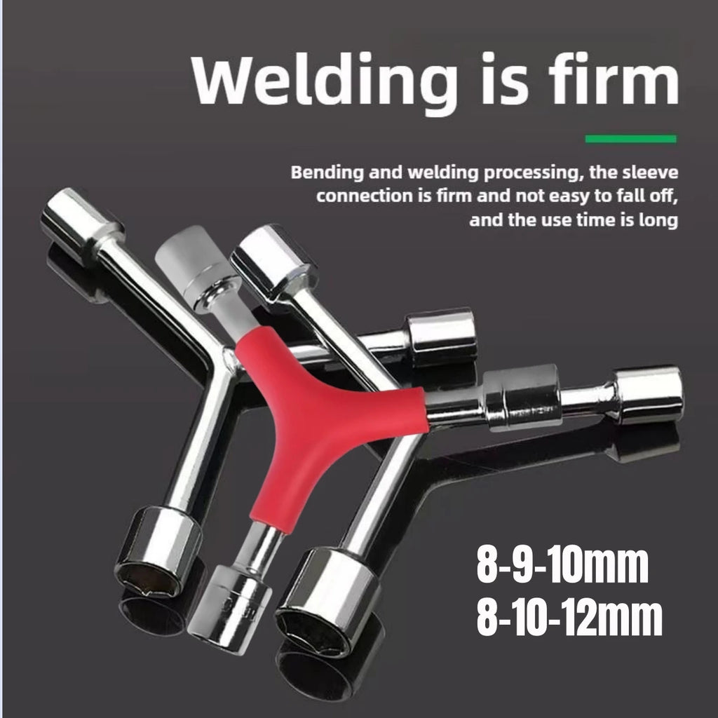 1PCS Y Shape Socket Wrench Bike Allen Wrench Internal Hexagon Wrenches 8/9/10mm 8/10/12mm MTB Road Bicycle Cycling Hex Key Tools