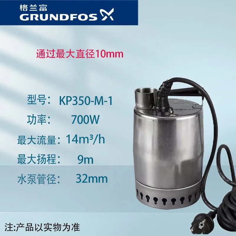 Imported Submersible Sewage Pump Unilift KP150/250/350 Stainless Steel Silent Pump