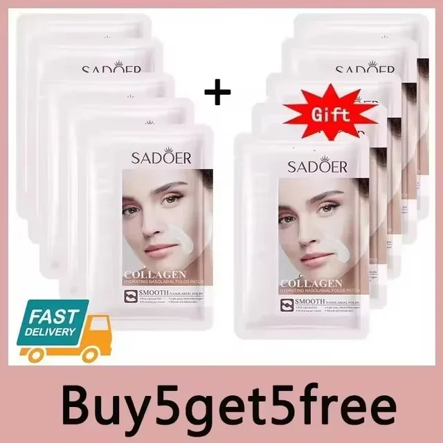 Firming Fine Lines Hydrocrystaline Patch Anti-Aging Sagging Facial Skin Deep Nourishing Facial Mask Korean Facial Care Product