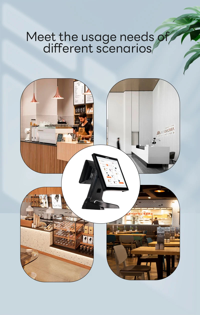 ATV&UTVShop Supermarket Touch Screen Cash Register Pos Device Pos Terminal Pos Machine for Store