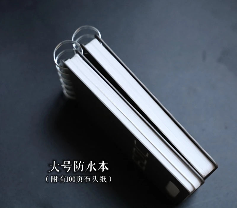 EDC Titanium Alloy Notepad Portable Recyclable Tools Outdoor DIY Survival Camping Gear EDC Multifunction Tools