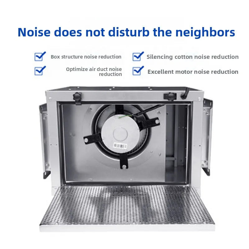Cabinet fan, kitchen exhaust machine, commercial box-type frequency conversion air cabinet, duct centrifugal exhaust fan, silent