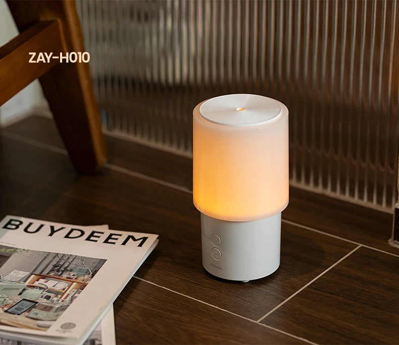 New Essential Oil Aroma Diffuser Minimalist Night Lamp Desktop Mini Air Humidifier 140ml Ultrasonic Sprayer for Hotel Home Gift