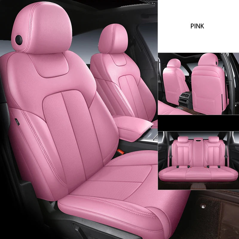 Custom Fit Car Seat Covers For Nissan Tiida March Leaf Kicks Versa Teana J32 Rouge X Trail T32 Qashqai J11 Juke Auto Accessories