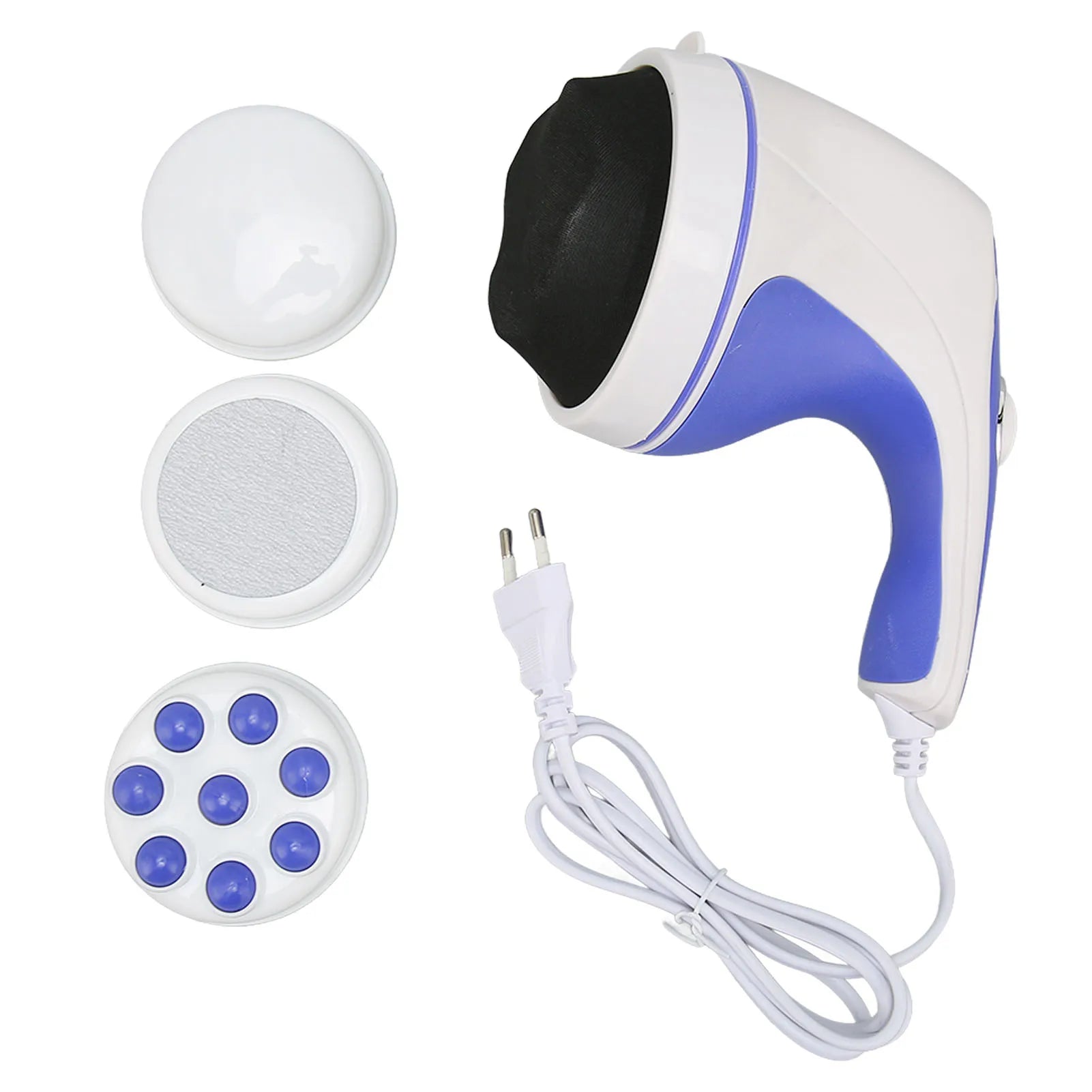 Handheld Cellulite Remover Massager Electric Body Slimming Massager 4 Massage Heads Vibration Body Cellulite Massage Machine