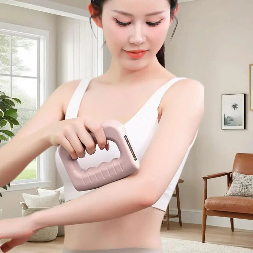 Portable Electric Fascia Massage Ring Adjustable Speed Ergonomic Electric Body Slimming Machine Fat Burning Compact Size