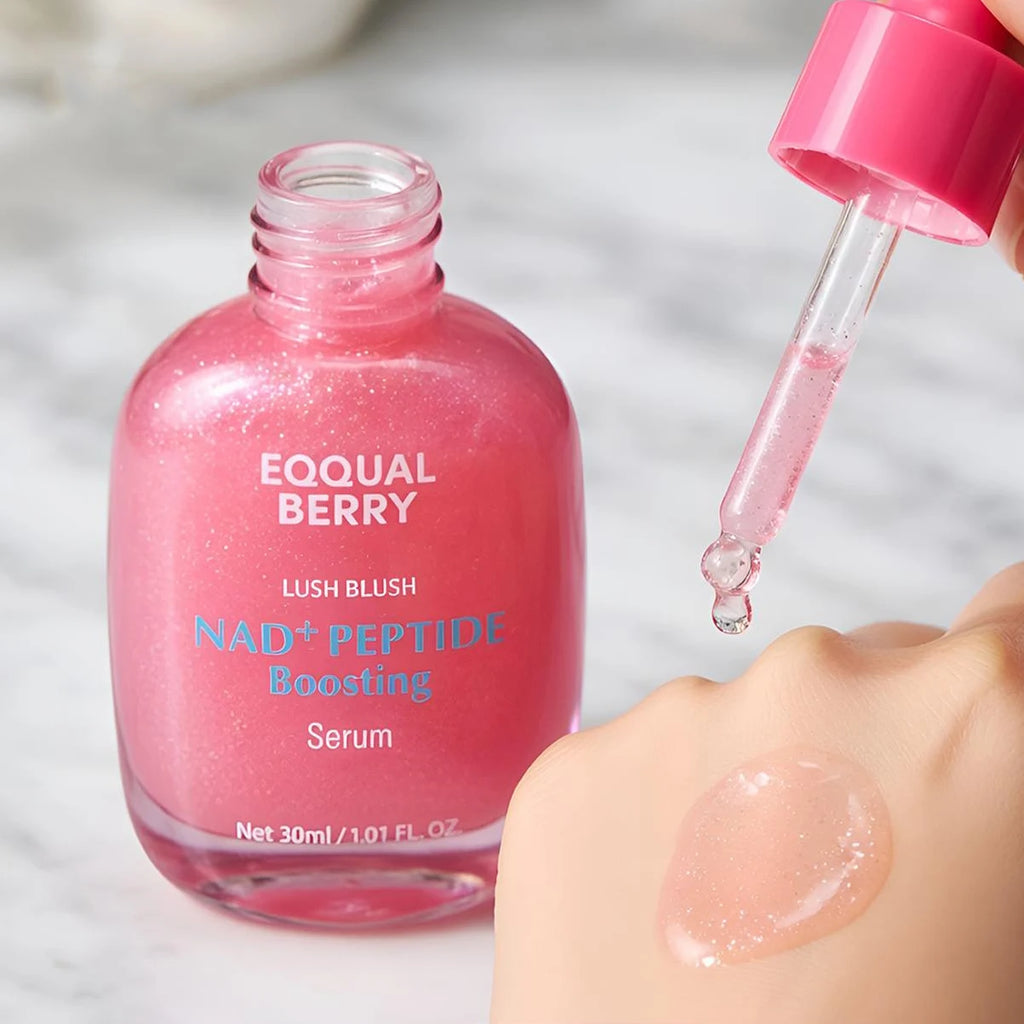 EQQUALBERRY BAKUCHIOL Plumping Serum 5000 PPM Retinol NAD Alternative Vitamin C Serum Whitening Smoothing Facial Skin Care