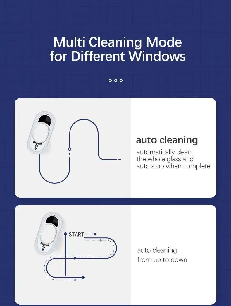 Remote Control Window Cleaning Robot Vacuum Cleaner Electric Automatic Glass Washer Limpiacristales For Home Window Mirror