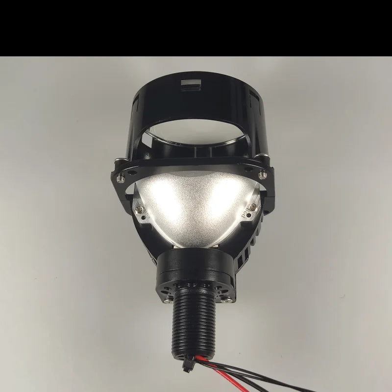 2pcs 2.5 Inch Bi‑LED Projector Lens High Low Beam Car Headlight Retrofit H7 H4 H11 Universal LED Headlamp Waterproof Auto Lamp