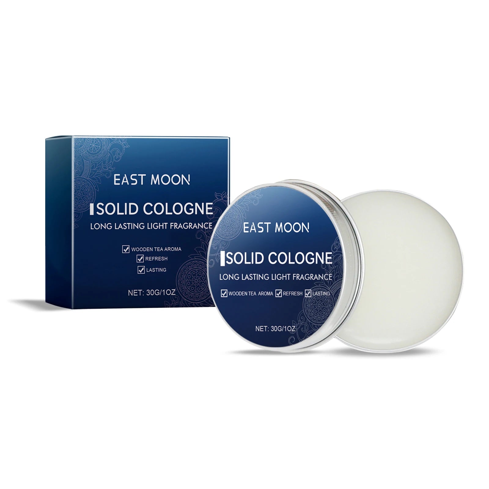 Men Sandalwood Balm Series Lasting Scent Keep Fresh Dating Flirting Improve Temptation Portable Body Light Fragrance Solid Balms