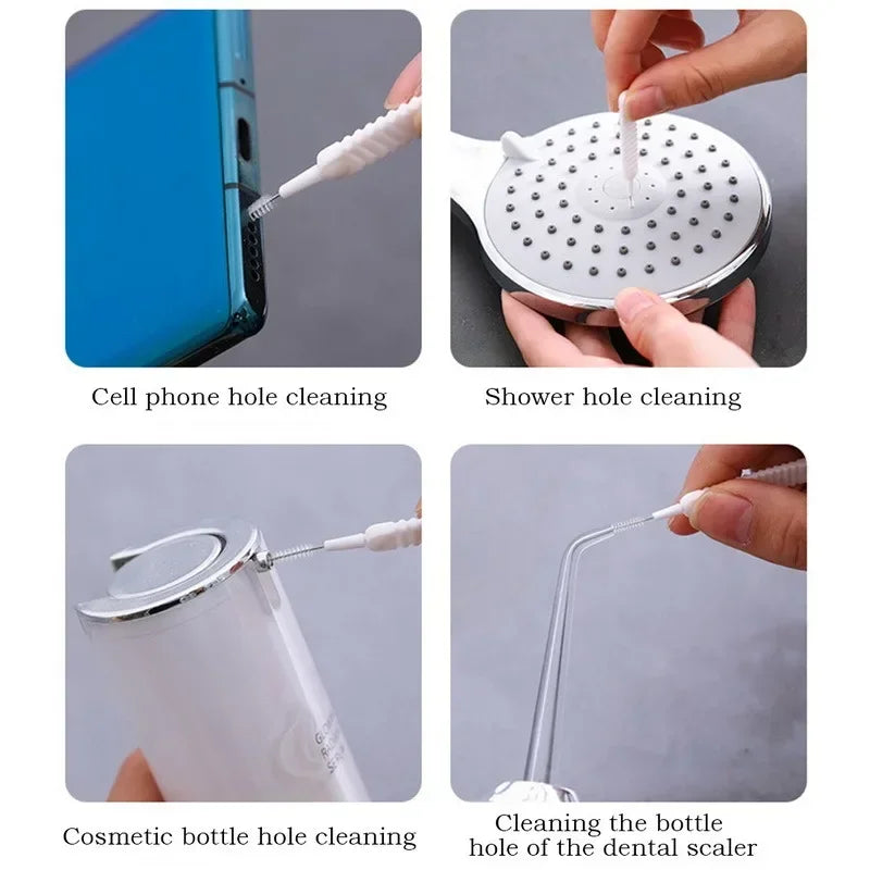 10-100Pcs Shower Cleaning Artifact Nozzle Cleaning And Dredging Needle Shower Cleaning Brush