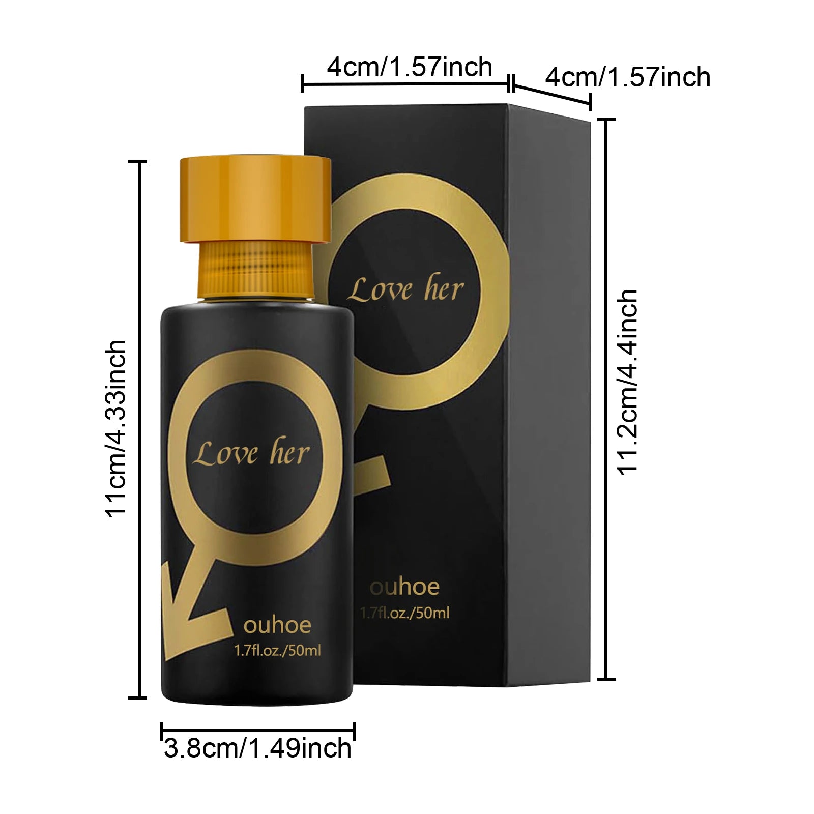 Charming Perfume, Natural and Fresh, Niche, Long-Lasting Fragrance, Portable, Suitable for Couples and Date Atmosphere