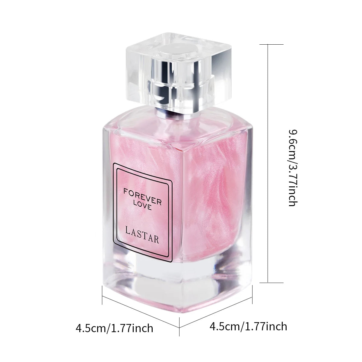 LASTAR Women's Perfume, Christmas Gifts.  Total 100ml/3.38fl oz, Rose Scent, Long-Lasting Fragrance,Dating Atmosphere
