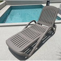 Outdoor pool loungers Hot spring Hammam bathroom Plastic leisure bed Internet celebrity bed Beach amusement park hotel bed