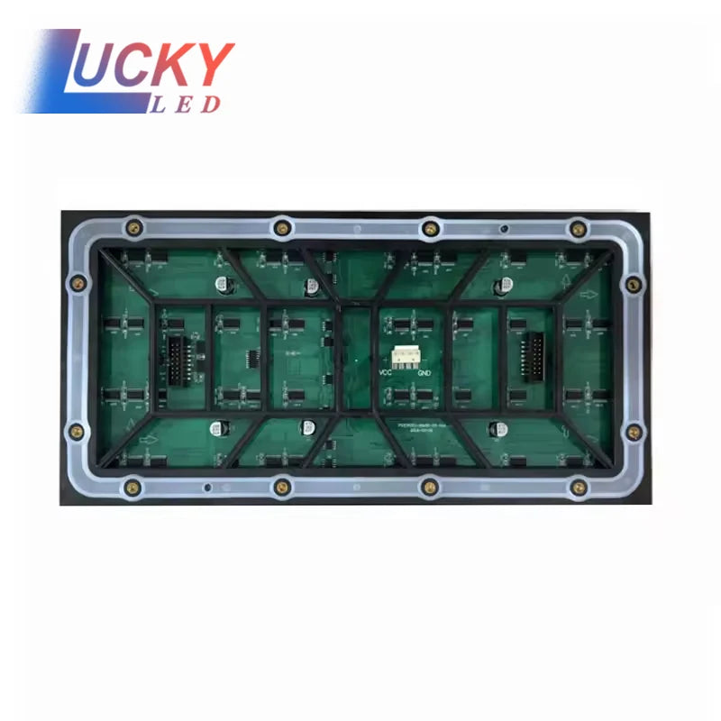 P4 LED screen panel module Outdoor 256*128mm 64*32 pixels 1/8scan 3in1 RGB SMD P4 Full Color LED display panel module