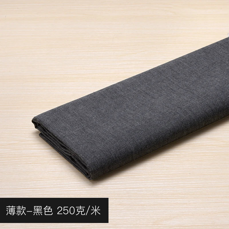 Washed Denim Jeans Fabric Cotton By The Meter for Needlework Dress Skirt Shirt Jacket Pants Diy Sewing Wearable Soft Cloth Blue