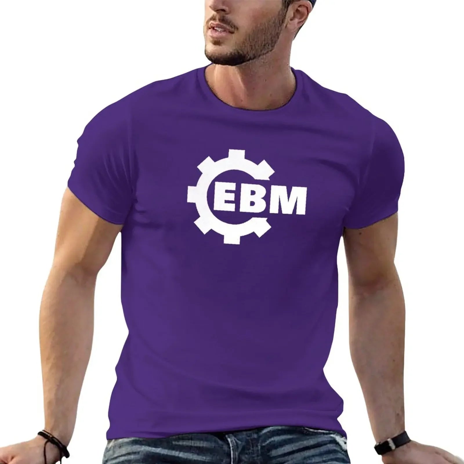 New EBM Techno Dark T-Shirt oversized t shirts graphic t shirts funny t shirts for men