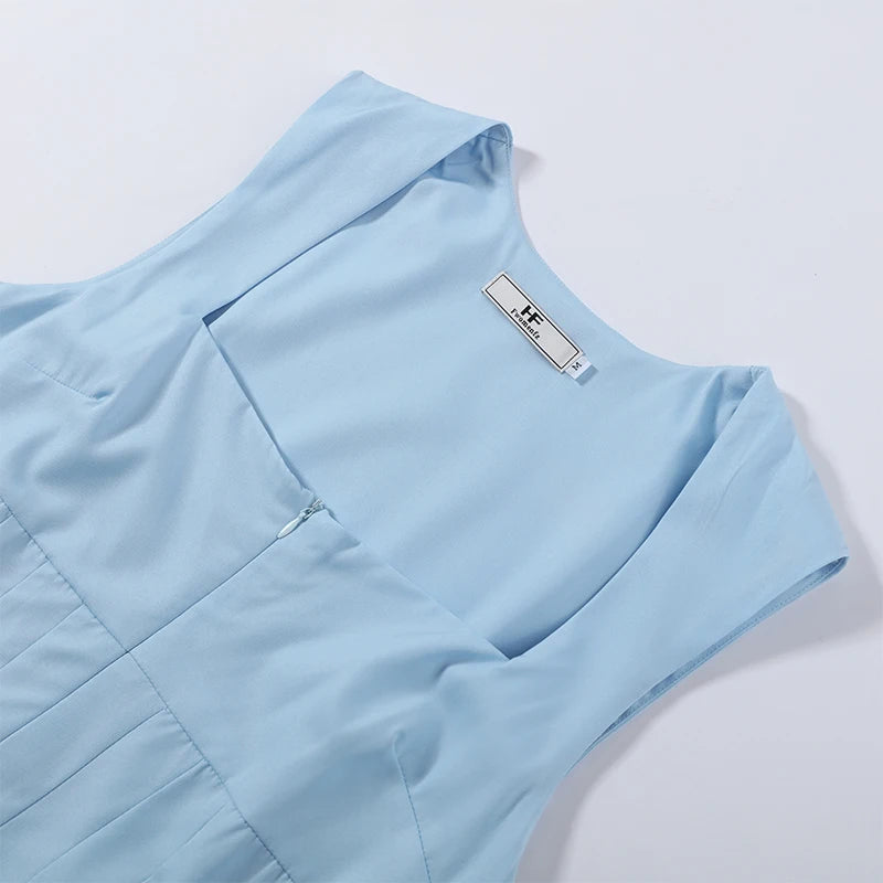 Fashion Lapel Short Sleeve Dress Women's Solid Color Single Breasted Slit Midi Dresses 2026 Summer New Lady Elegant Office Wear