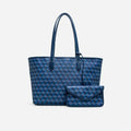 Large Capacity Geometric Print Tote Bag Fashion Women's Handbag Shopper Bag