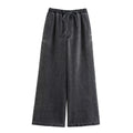 2024 Autumn Jeans Sets Women Turn-down Collar Casual Top Fashion High Waist Streetwear Female Denim Pant Two Piece Set