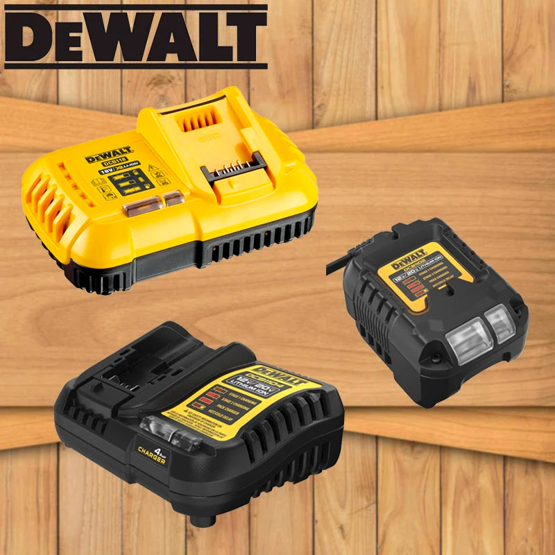 DEWALT Original Charger DCB1102 DCB1104 DCB118 18V/20V Internal Fan Cooled Lithium Battery Universal Charger