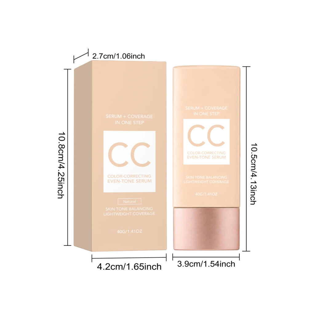 CC Cream Foundation Full Coverage Color Changing Invisible Pores Adapt Dark Skin Tone Makeup Cosmetics Korean Foundation Sticks