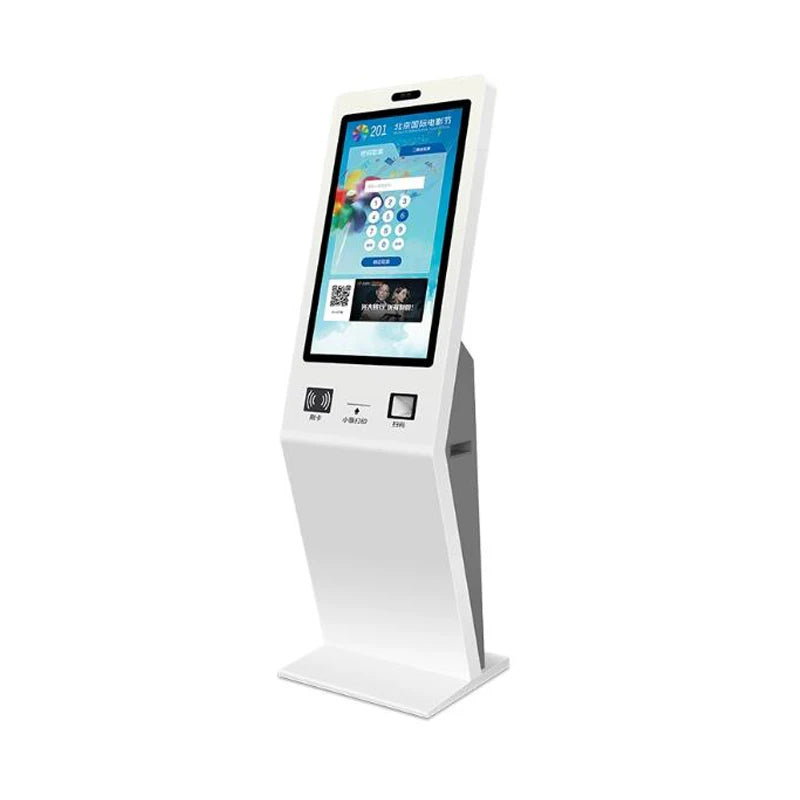 High Quality 21.5 Inch Touch Screen Floor-Standing Payment Kiosk Wall-Mounted/ Floor-Mounted Ordering Machine With SDK Function