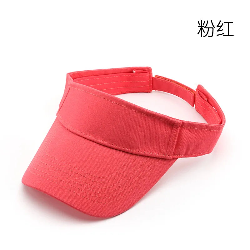Fashionable retro solid color flat brim baseball cap, outdoor women's sun protection breathable open-top cap, duckbill cap