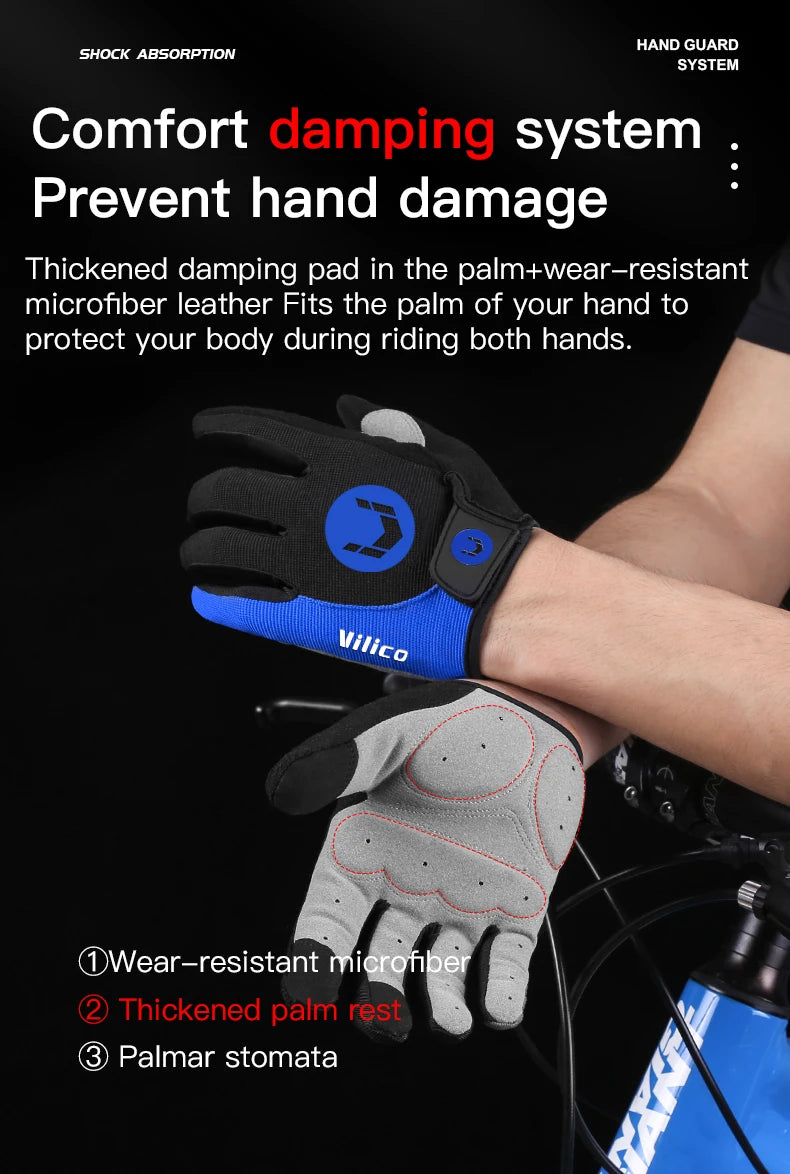 URBANCREW Cycling Gloves — Touchscreen Outdoor Sports
