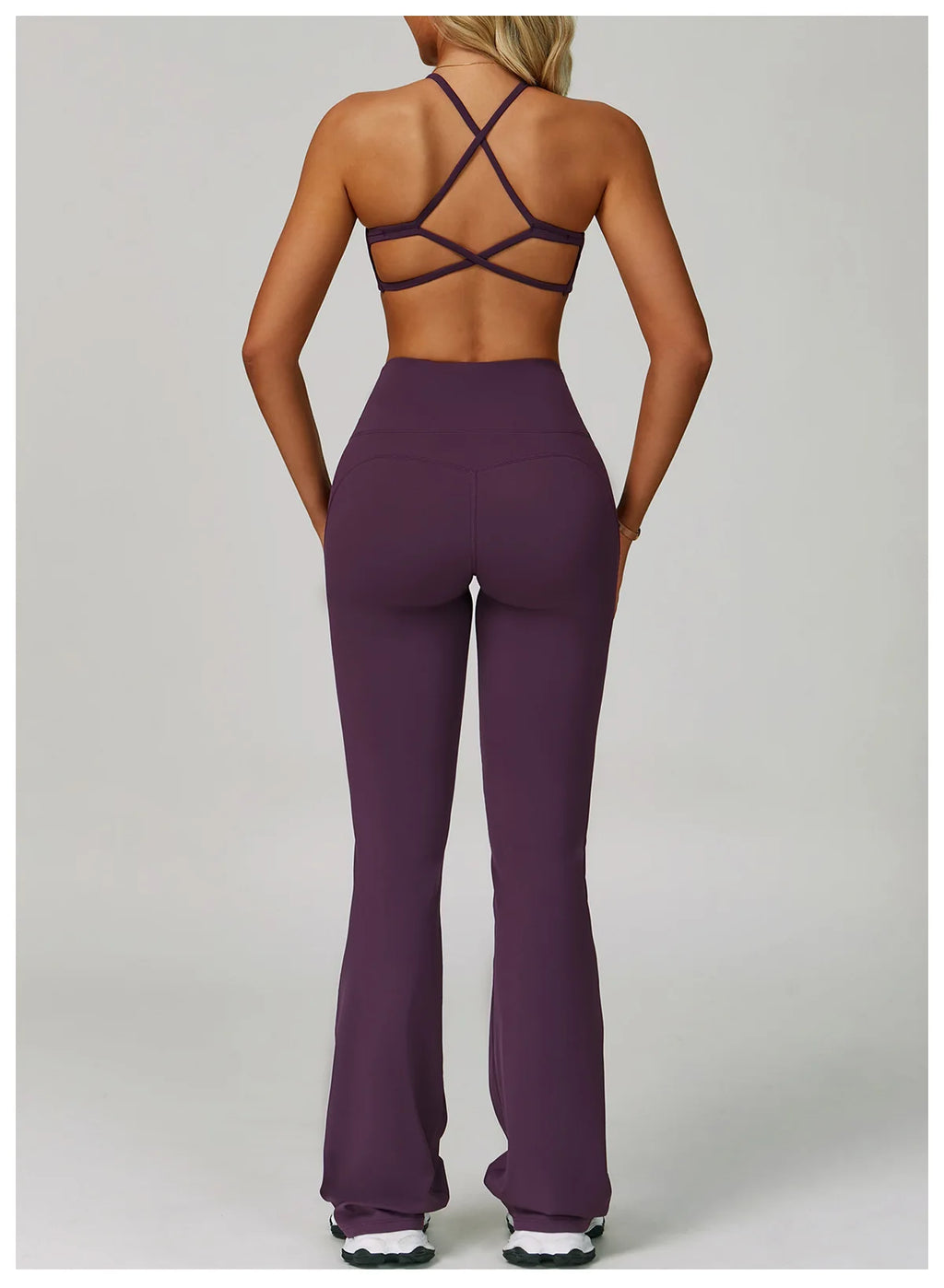 2 Piece Set Women's Tracksuit Fitness Clothes Yoga Sets Sportswear Workout Bra High Waist Leggings Set Gym Clothing Sports Suits