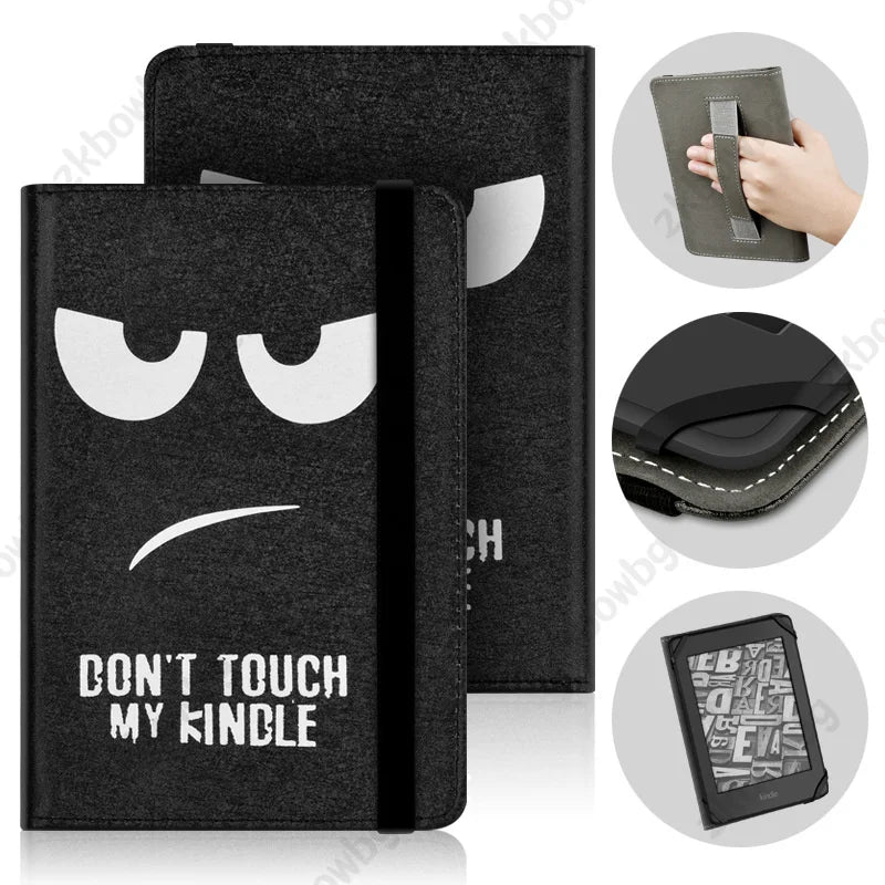 Universal Case for Kindle 4 Kindle 5 D01100 K4 K5 K4S K4B 2012 2014 Kindle 7th Voyage Paperwhite 4 3 2 1 Ebook Cute Case Cover