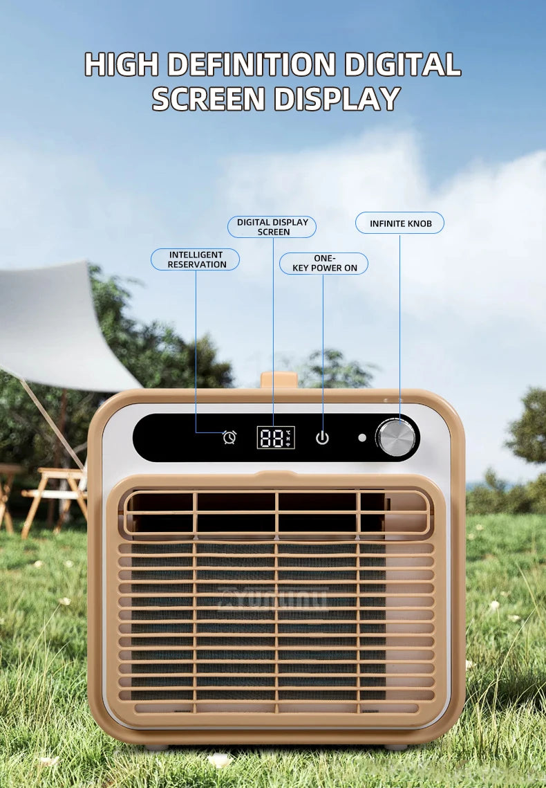 5000BTU Climatizador Portable Split Type Air Conditioner with 1.5m Connecting Pipe Remote Control