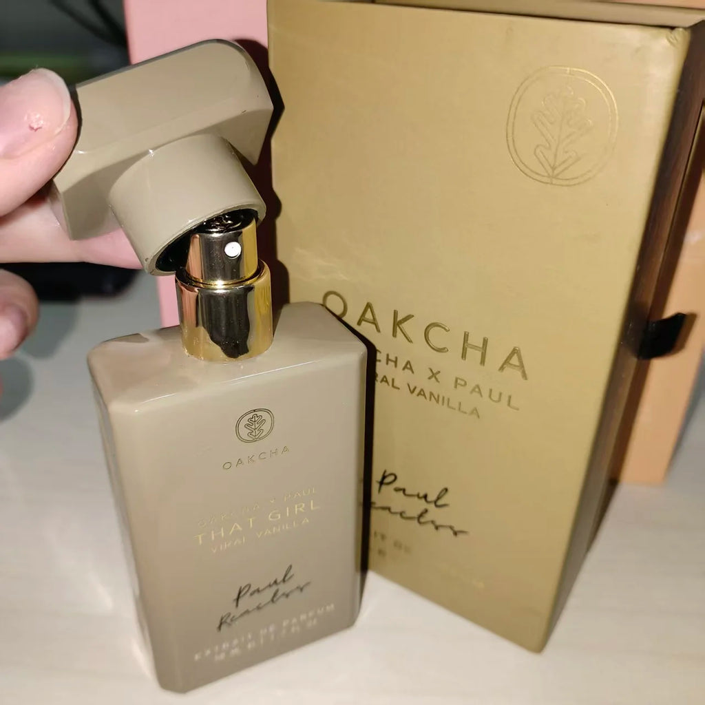 OAKCHA neutral perfume, pink sweet fragrance Bergamot, Jasmine, Vanilla, Yuchuang, Wood, 50ml