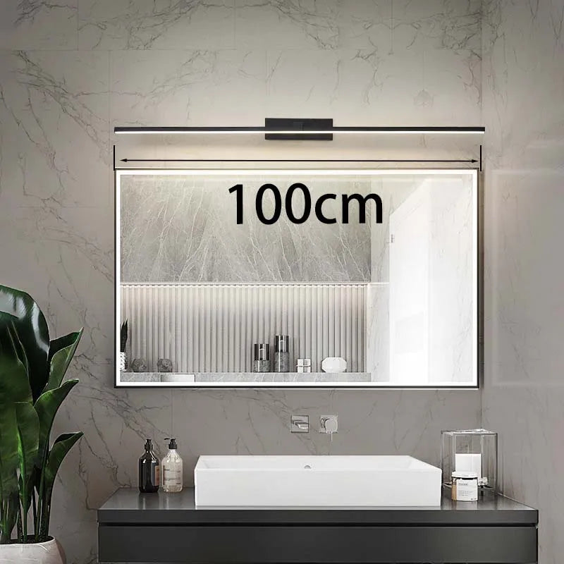 Modern LED Indoor Wall Lights, Bathroom Mirrors, Headlights, Study Rooms, Bedrooms, Waterproof, Creative Wall Lights, Lighting