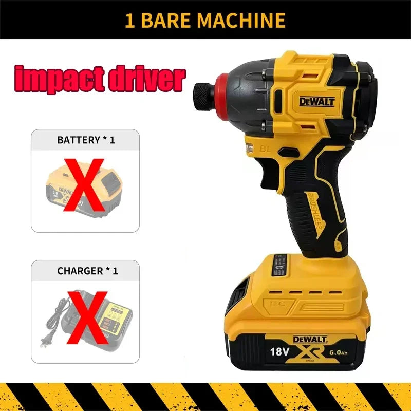 DeWalt Power Tools Cordless Brushless Angle Grinder Cutter Electric Wrench Electric Hammer Chainsaw Polisher Air Pump for 18V